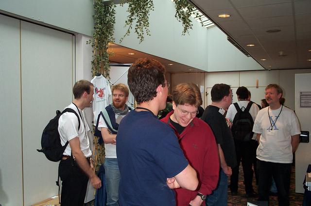 Corridor chat