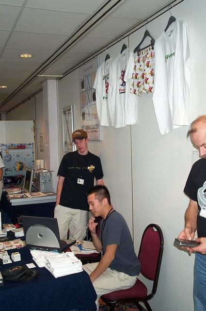 Billf, Chern at the BSDmall booth