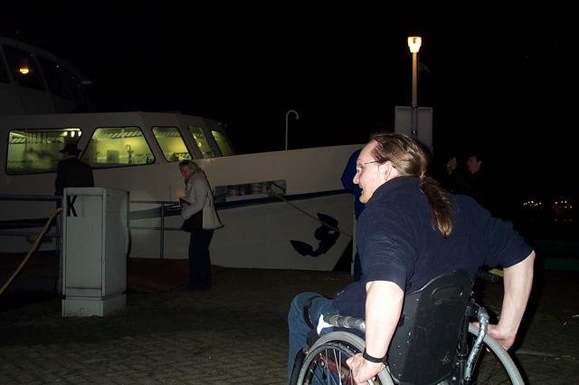 MarkM getting ready to board