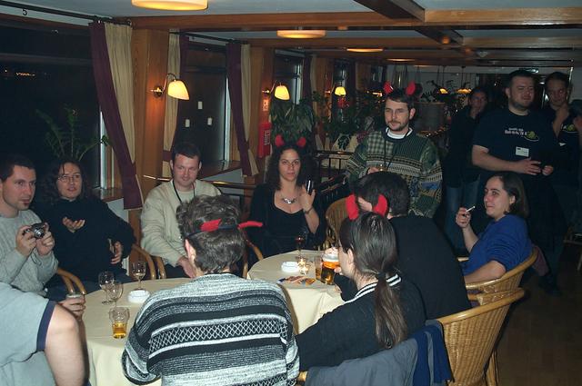 Horns.. (standing is Olivier)