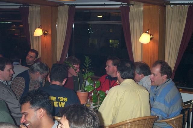 Dutch crowd enjoying their Grolsch Beer
