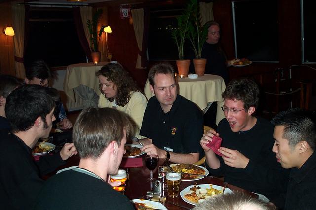 Walter, Murray having fun