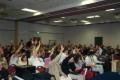 People voting in favor of a weekend for BSDcon