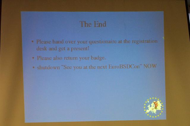 Wrap-up slide